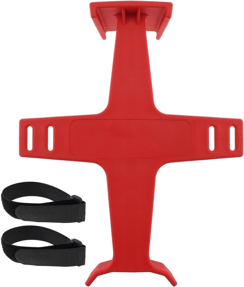 Windance Motorcycle Front Fork Saver,11.2 Inch Fork Support Brace Suspension Guard Protector for Dirt Pit Bike Motocross with 2 Hook Loop Fastener Straps (Red) - Image 1